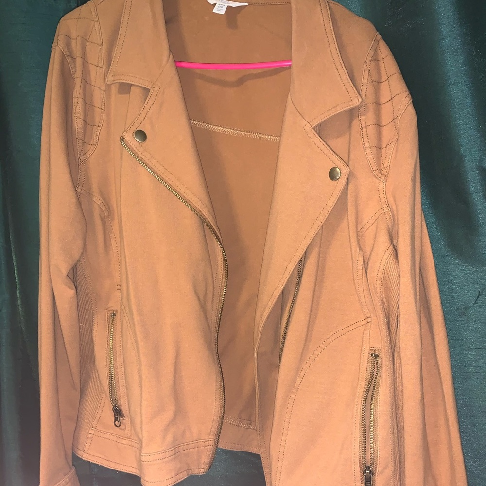 Cotton biker jacket